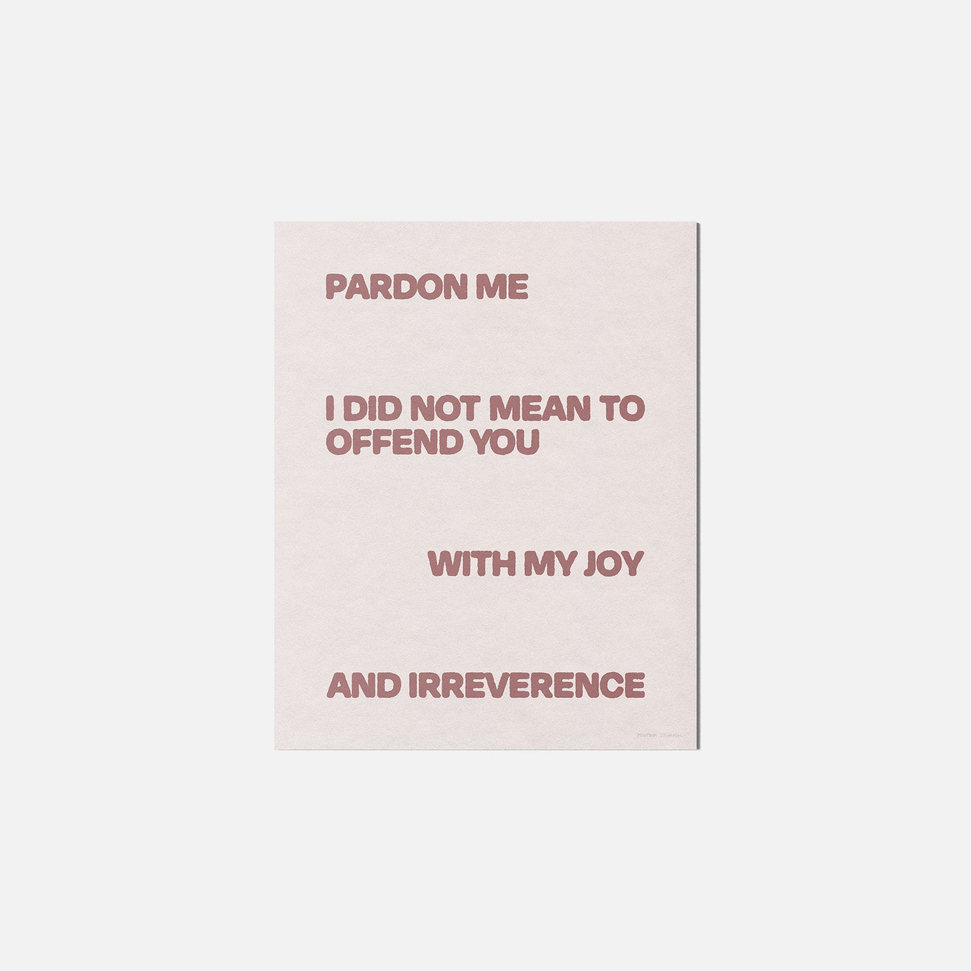 OFFEND PRINT