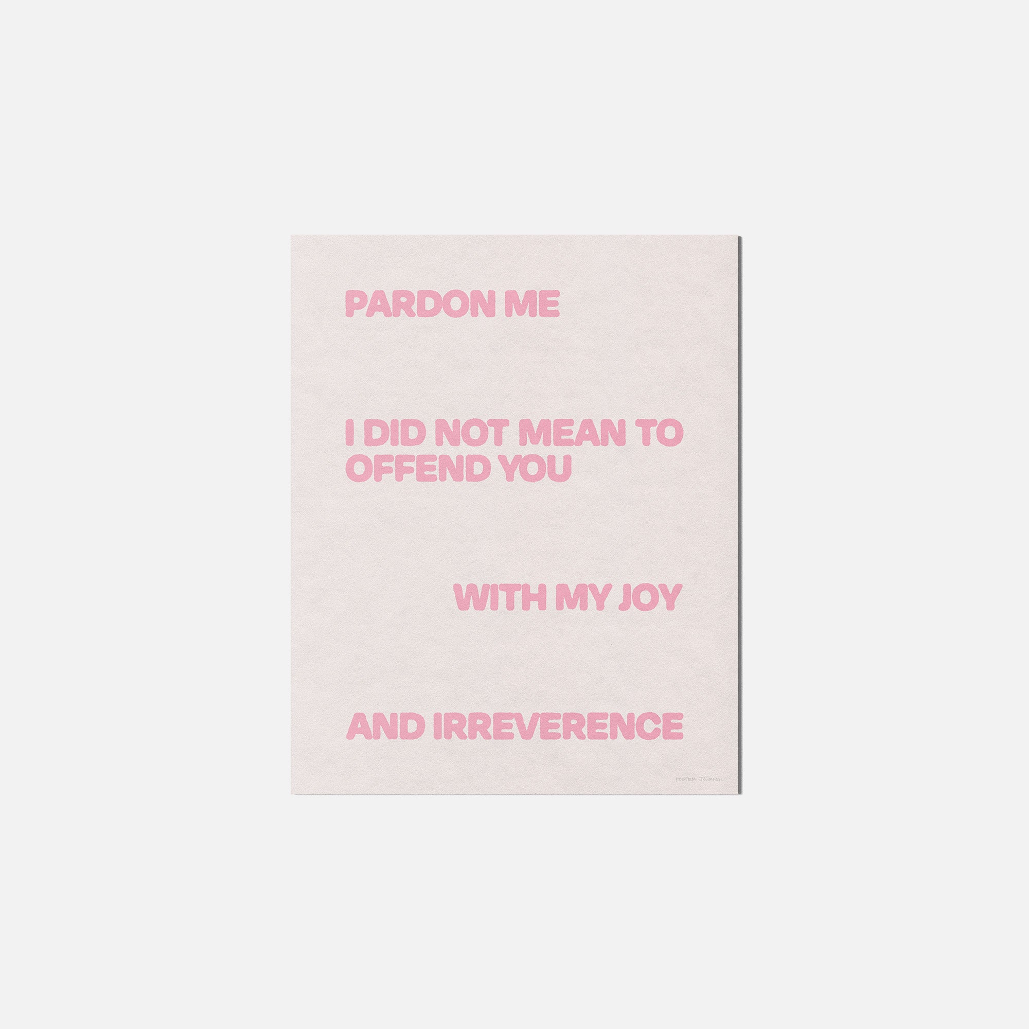 OFFEND PRINT