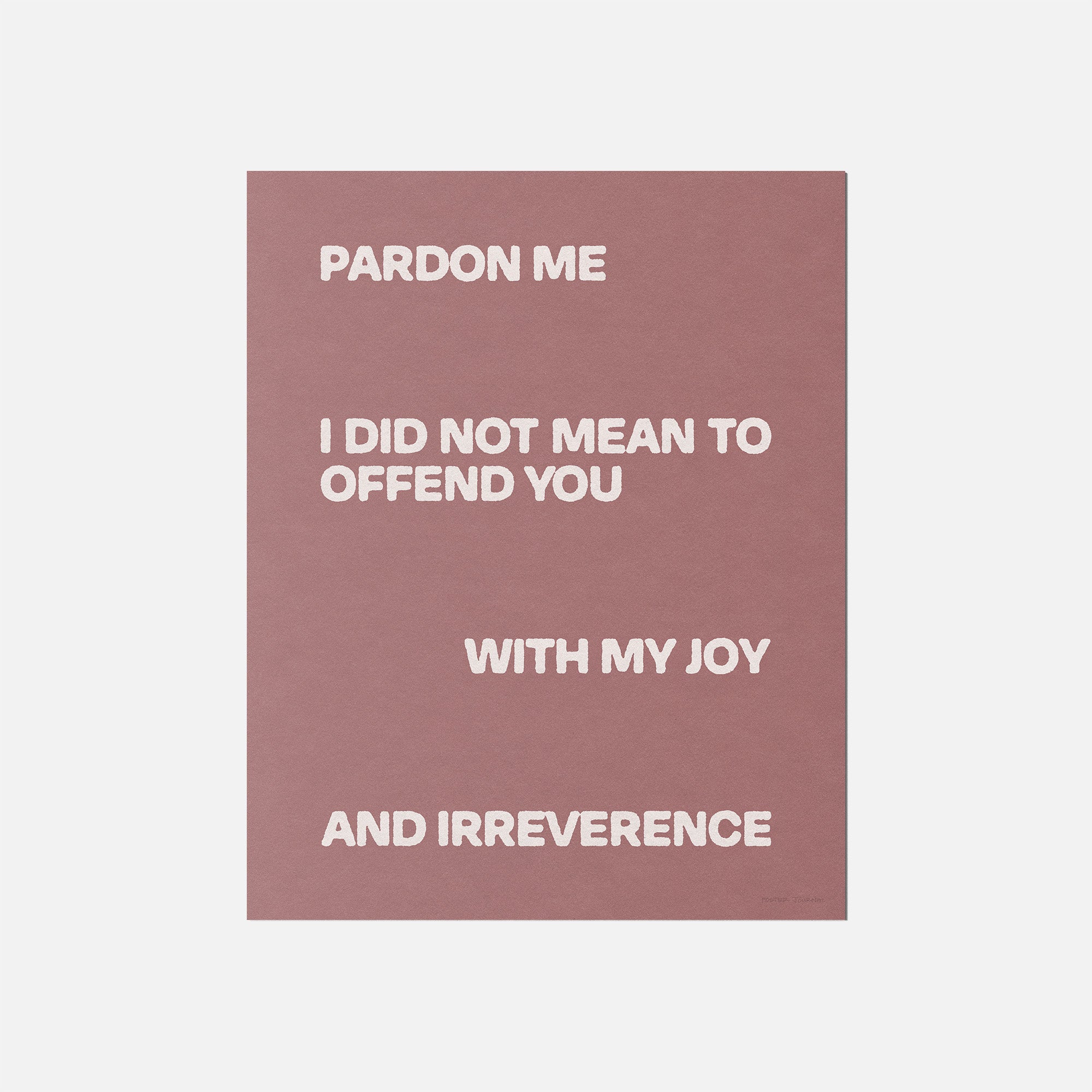 OFFEND PRINT