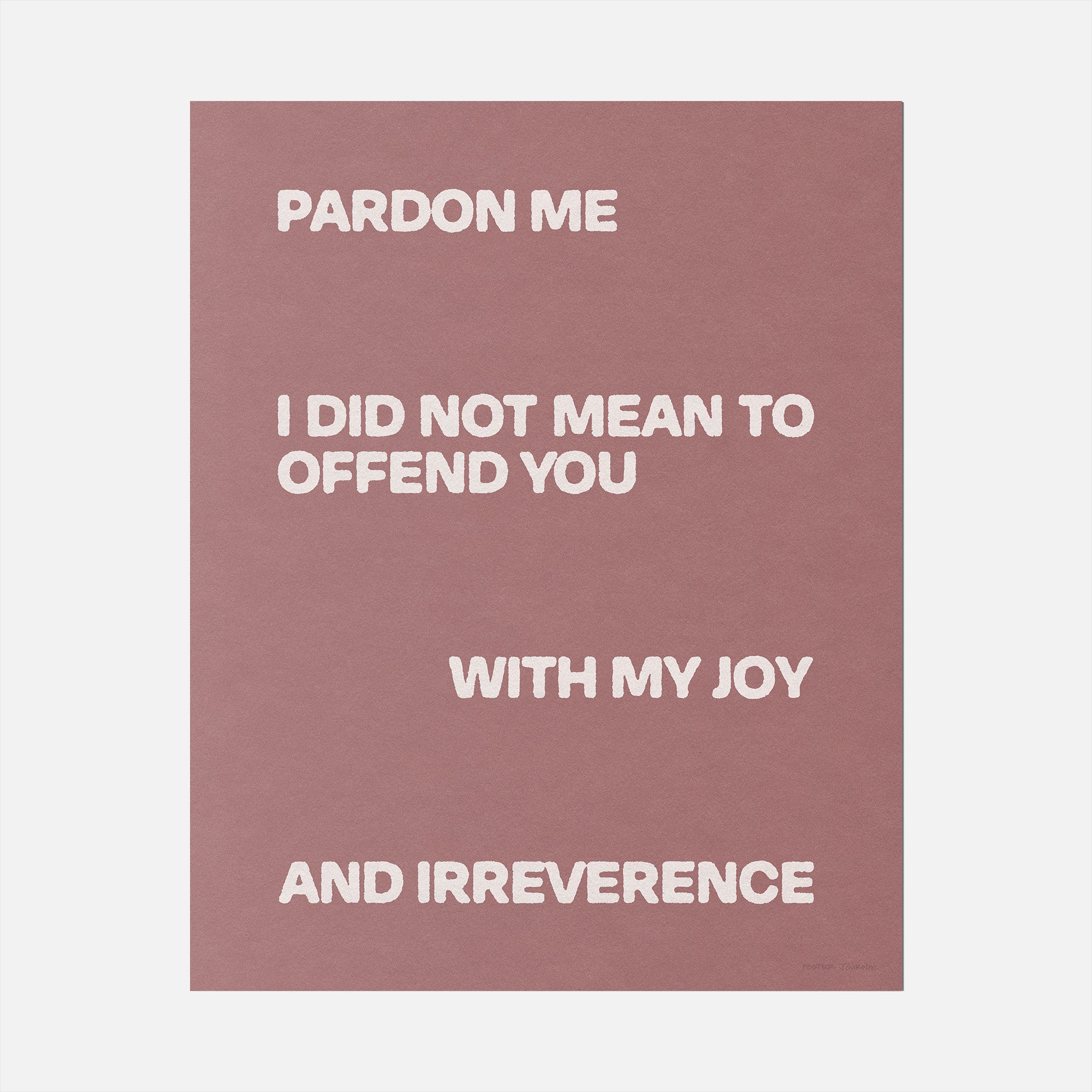 OFFEND PRINT