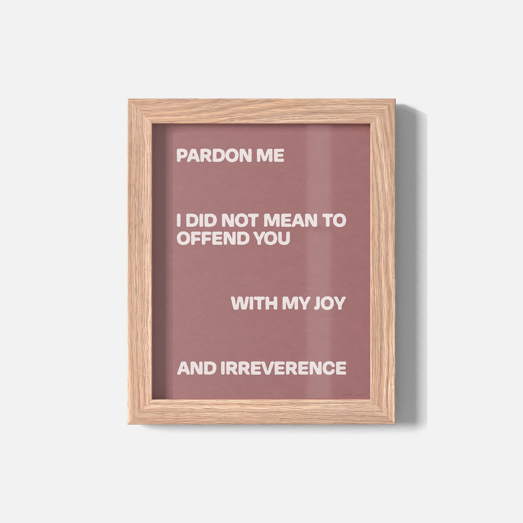 OFFEND PRINT