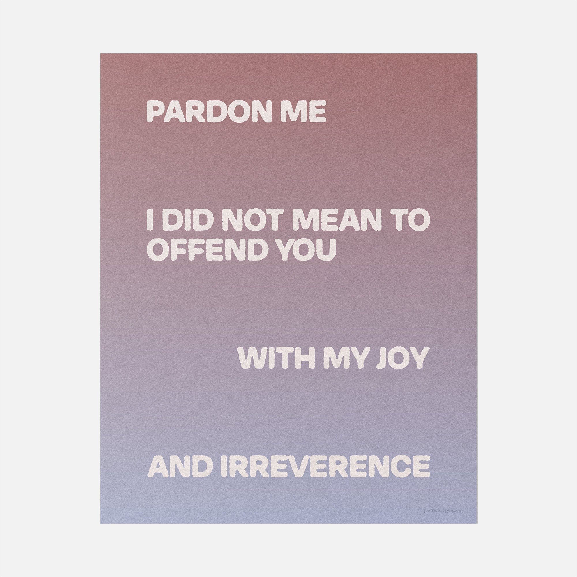 OFFEND PRINT