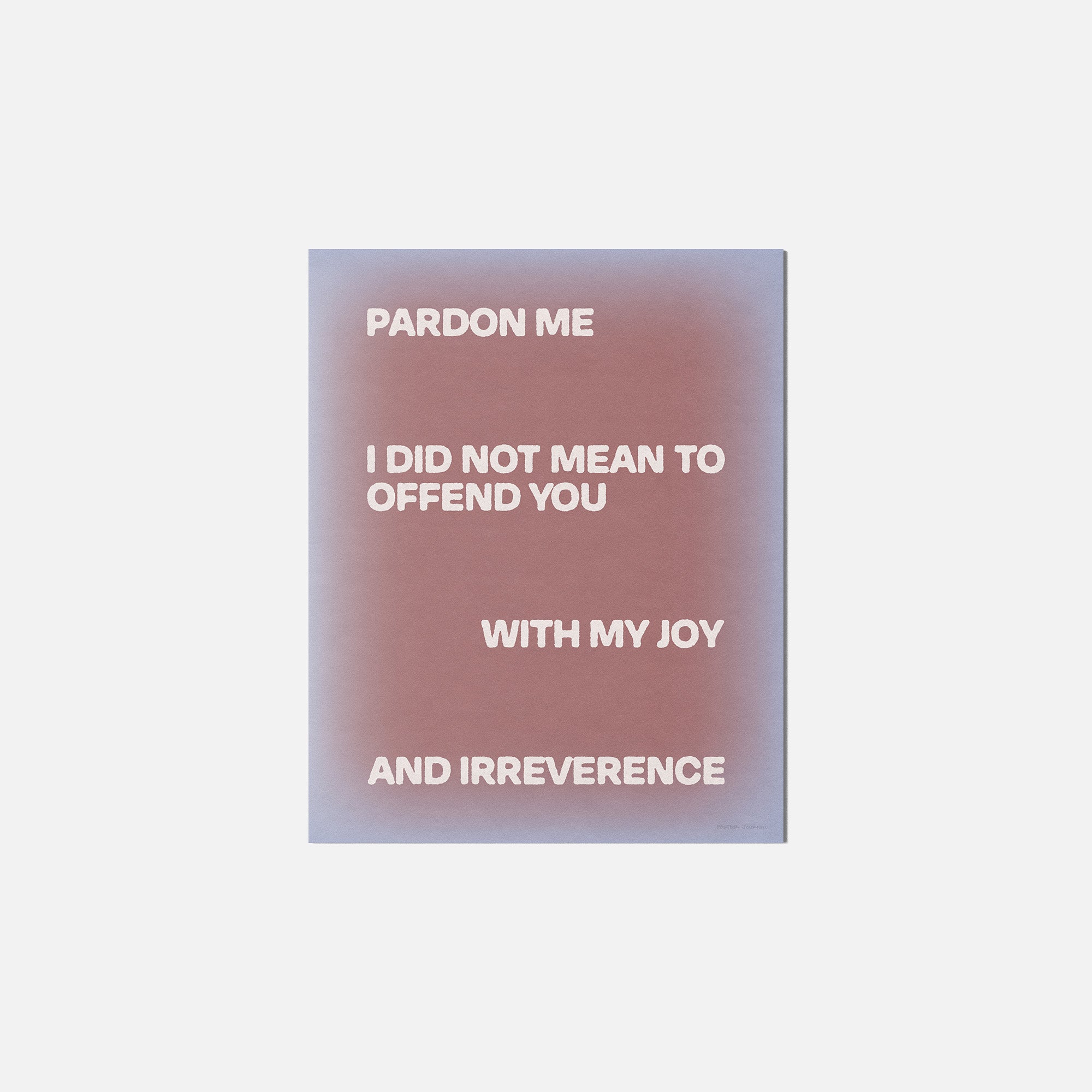 OFFEND PRINT