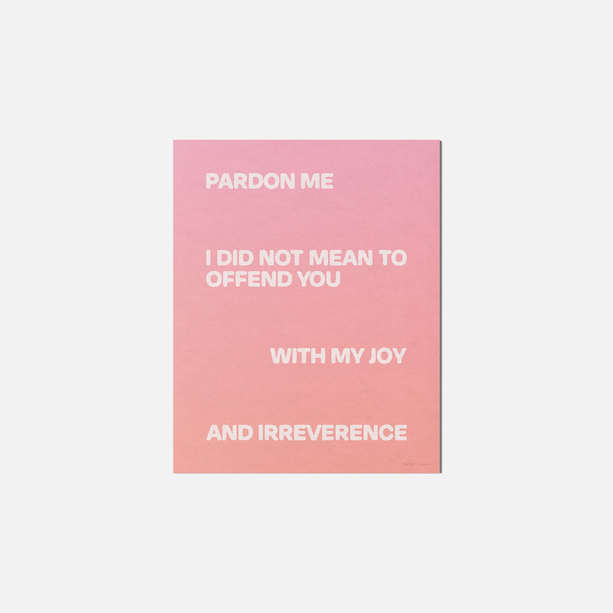 OFFEND PRINT