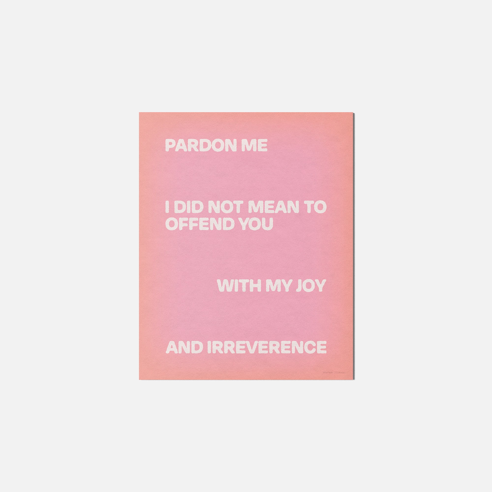 OFFEND PRINT