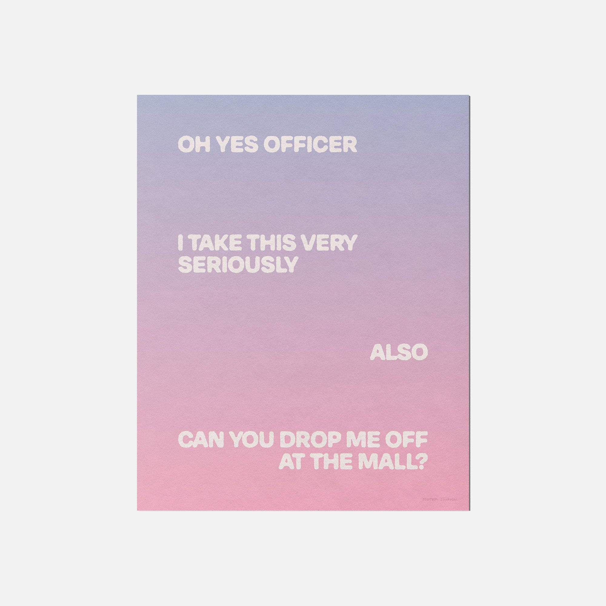 OFFICER PRINT