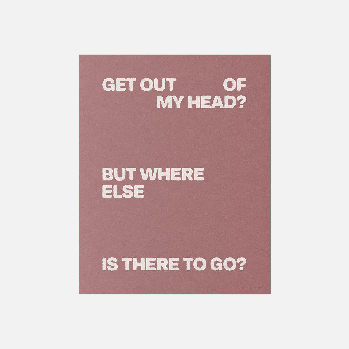 OUT PRINT