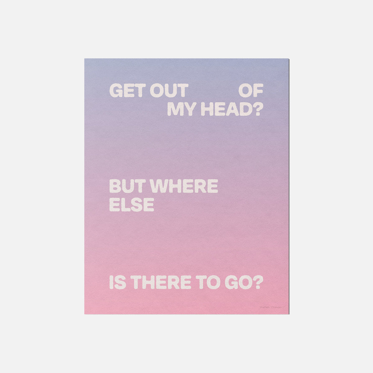 OUT PRINT