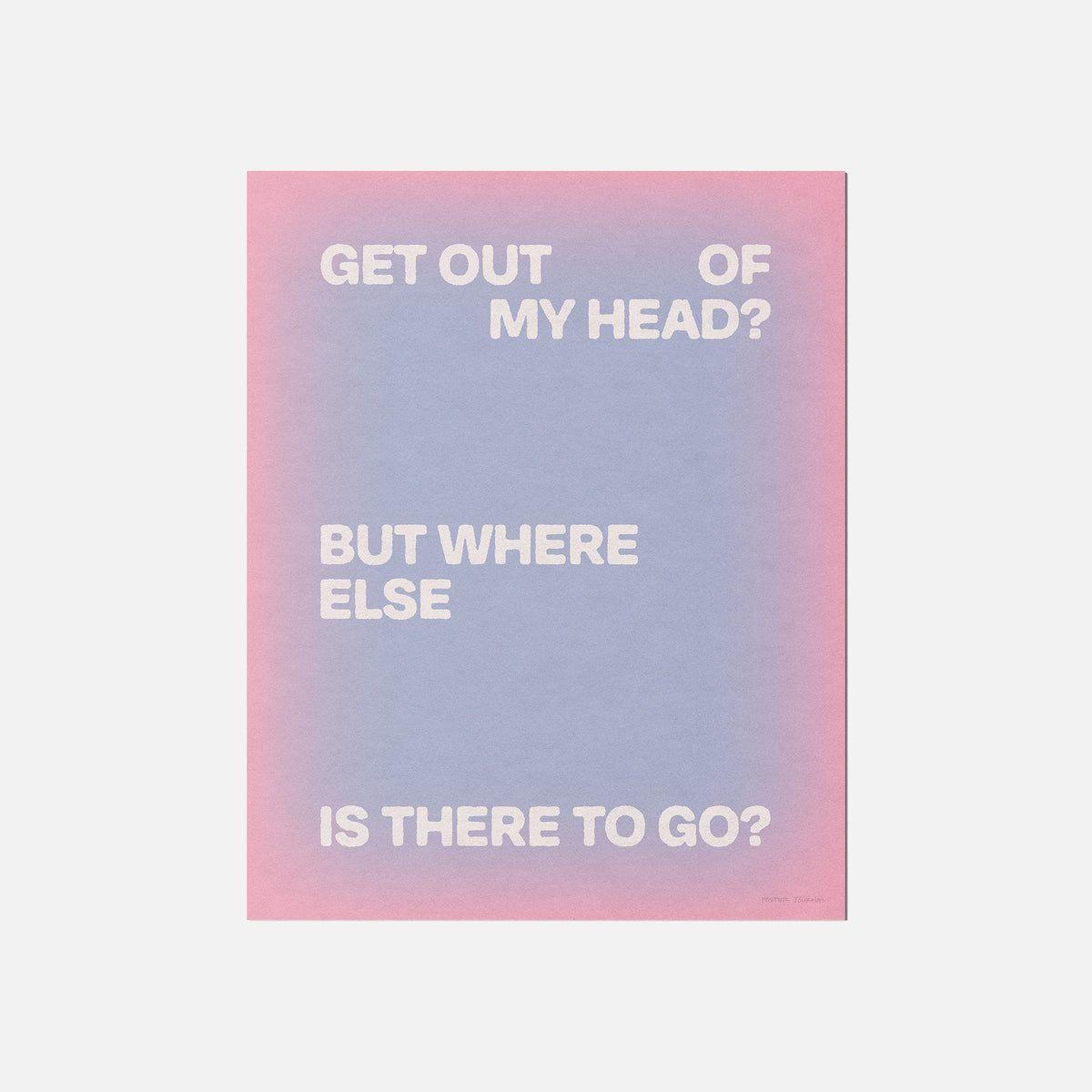 OUT PRINT