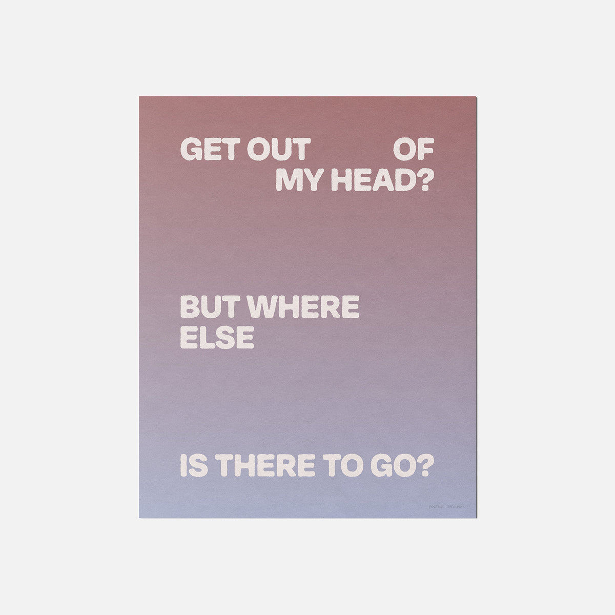 OUT PRINT