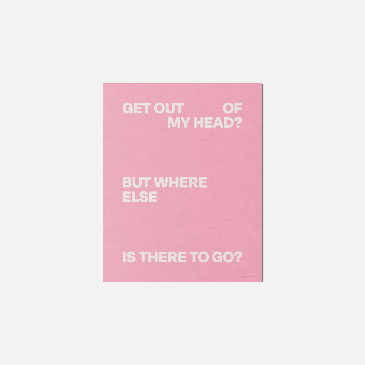 OUT PRINT