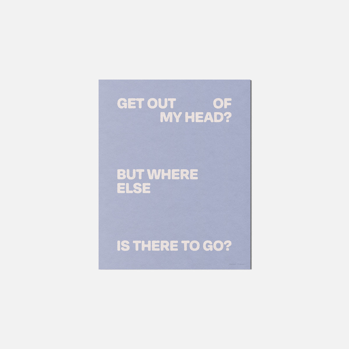 OUT PRINT