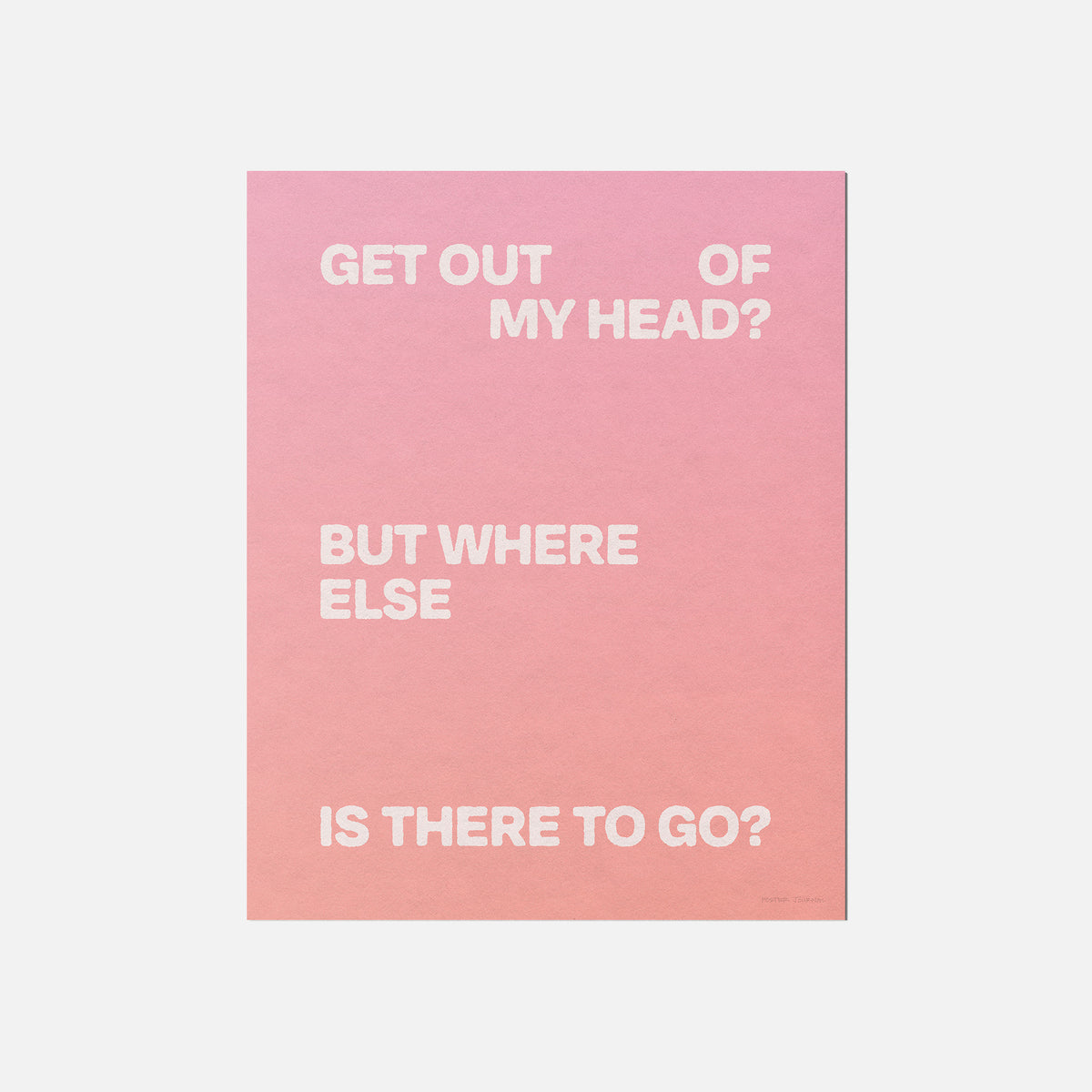 OUT PRINT