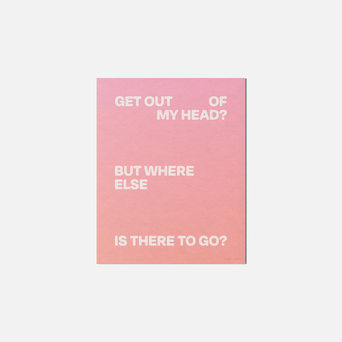 OUT PRINT