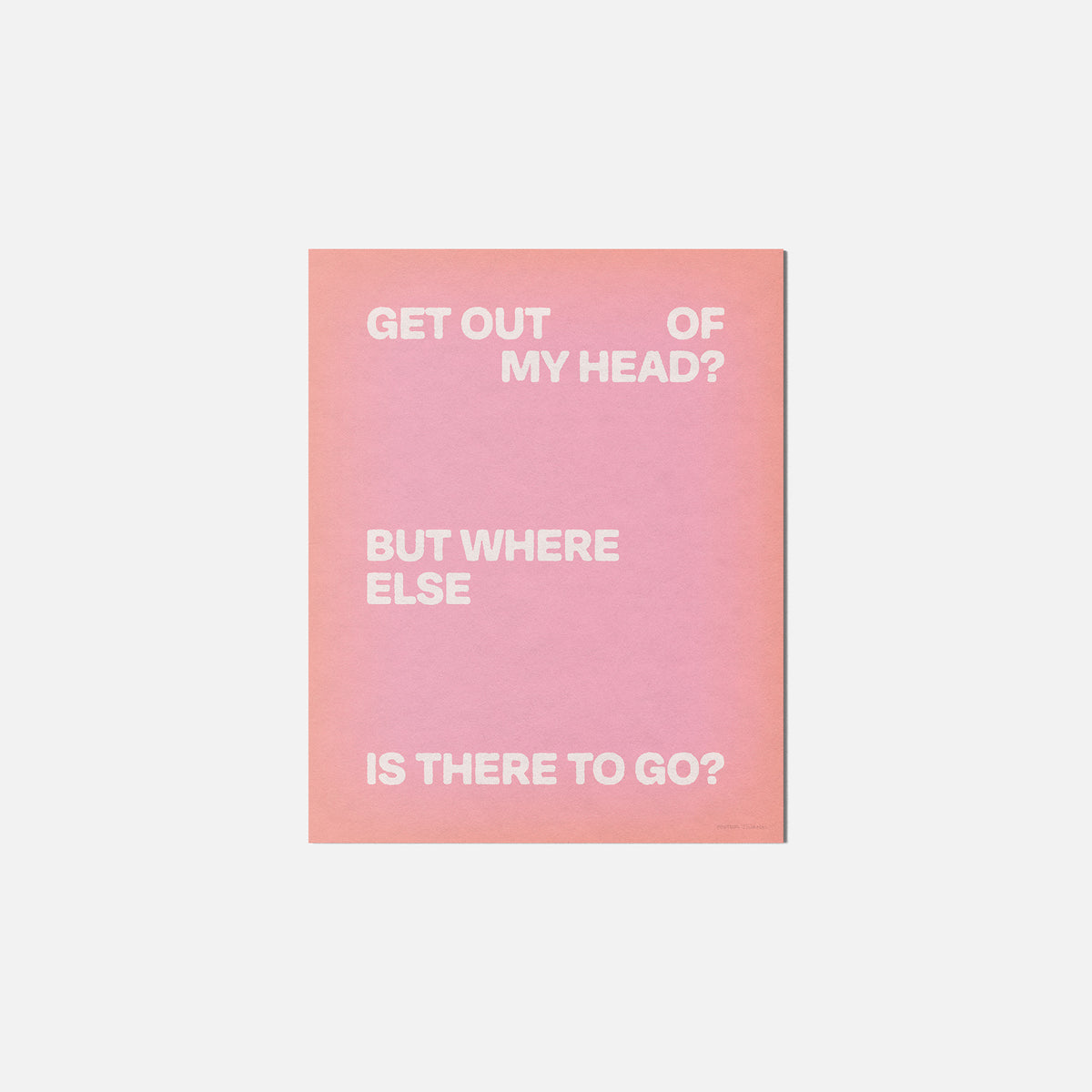 OUT PRINT
