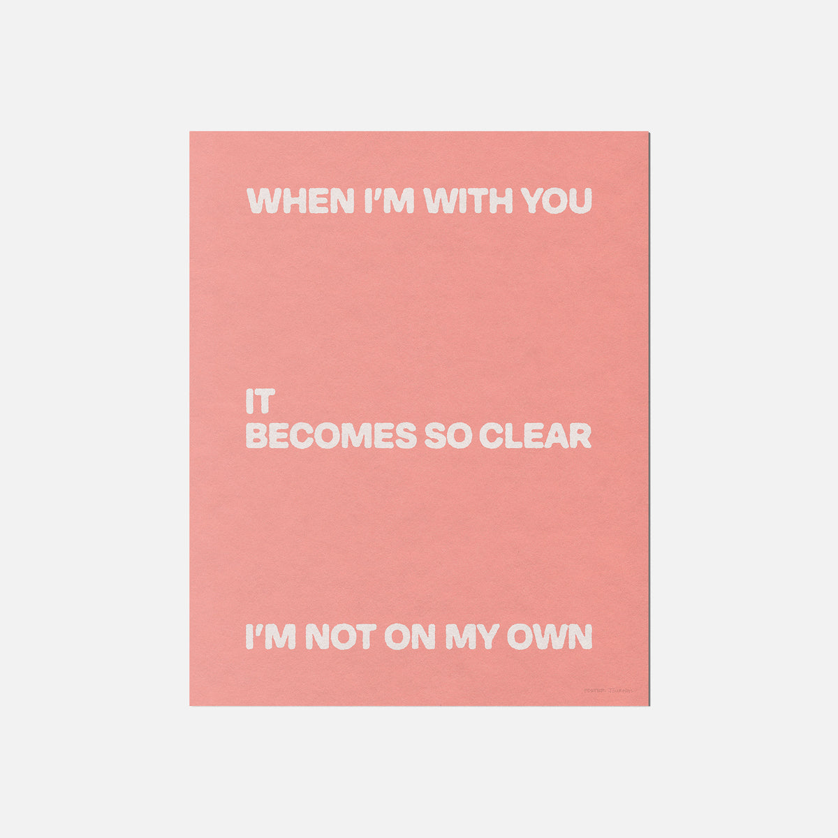 OWN PRINT