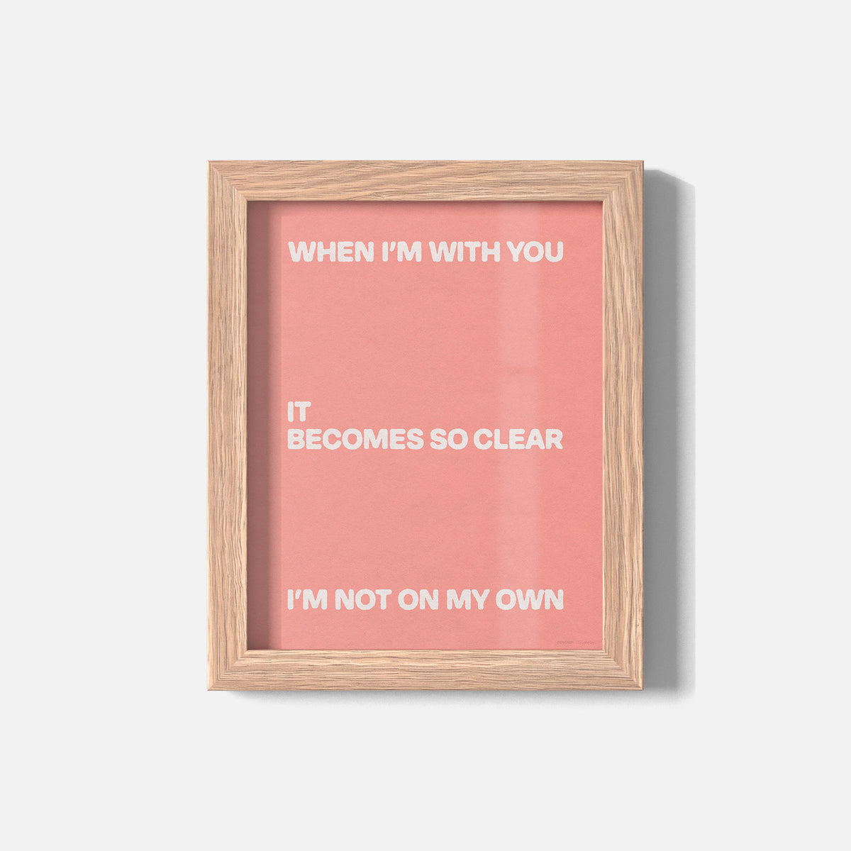 OWN PRINT