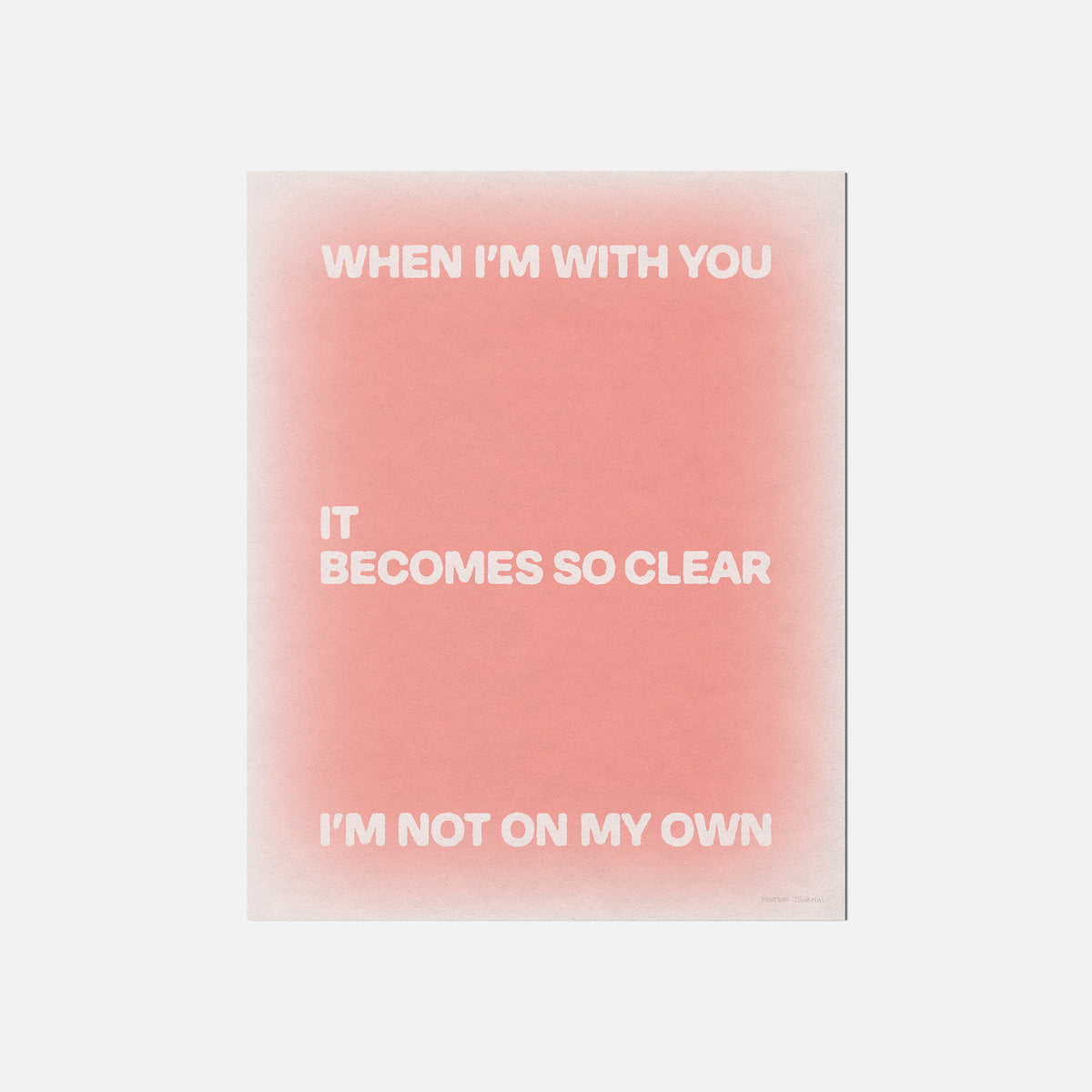 OWN PRINT