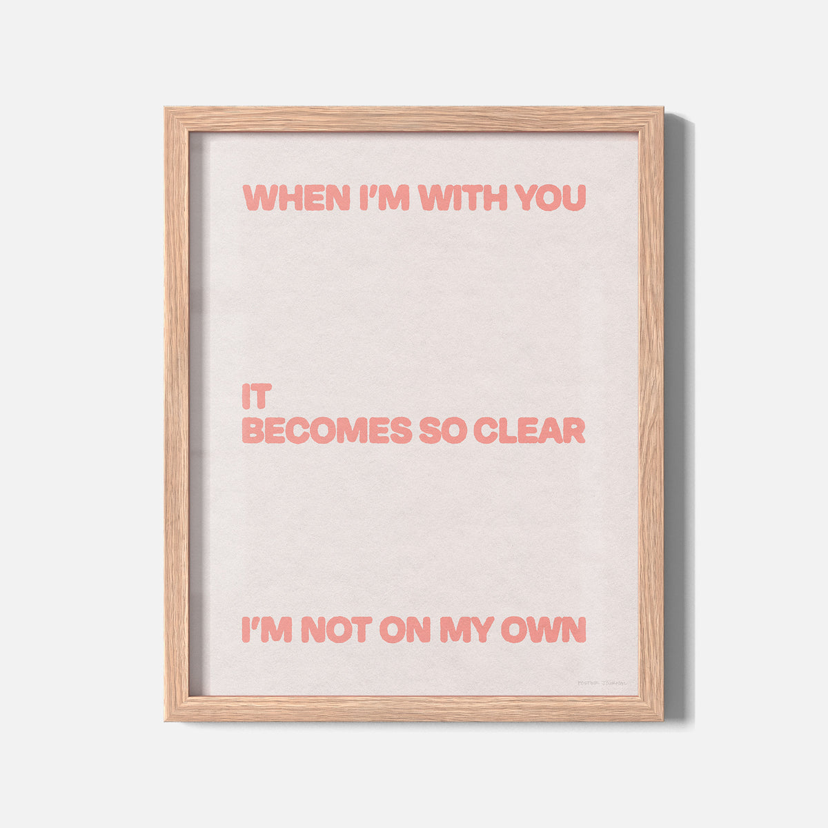 OWN PRINT