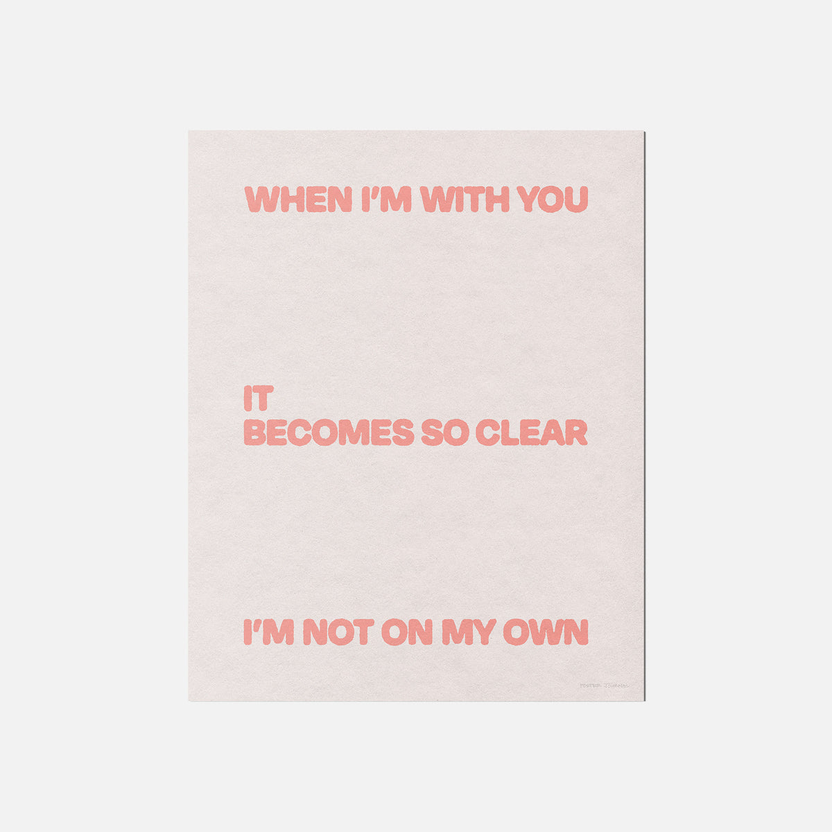 OWN PRINT