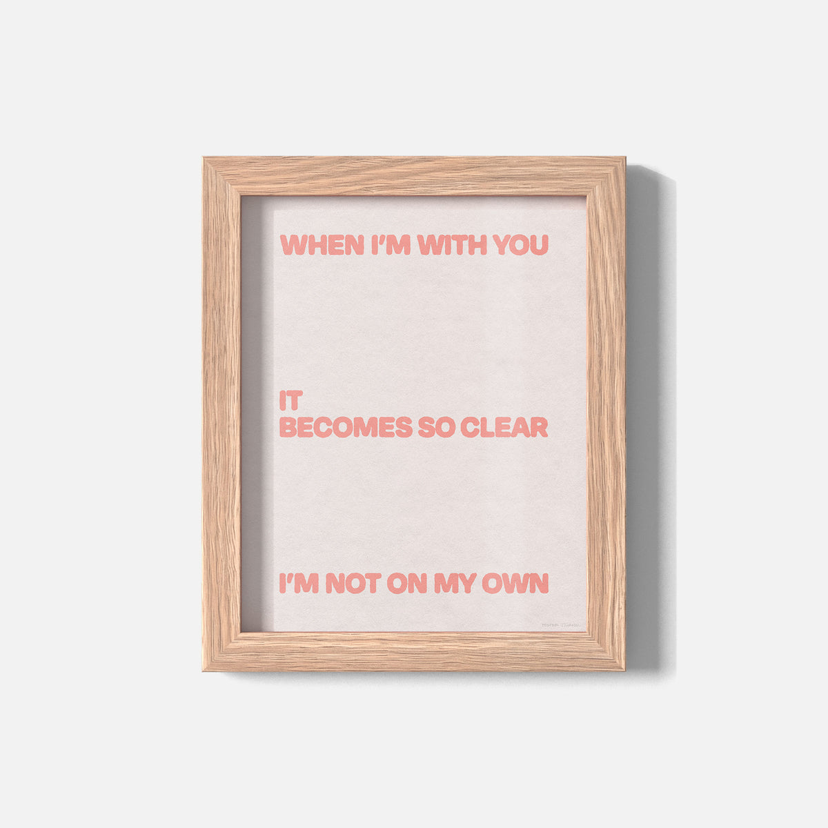 OWN PRINT