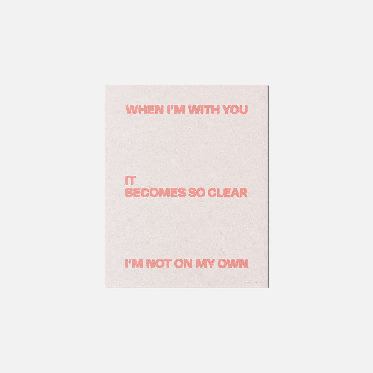 OWN PRINT