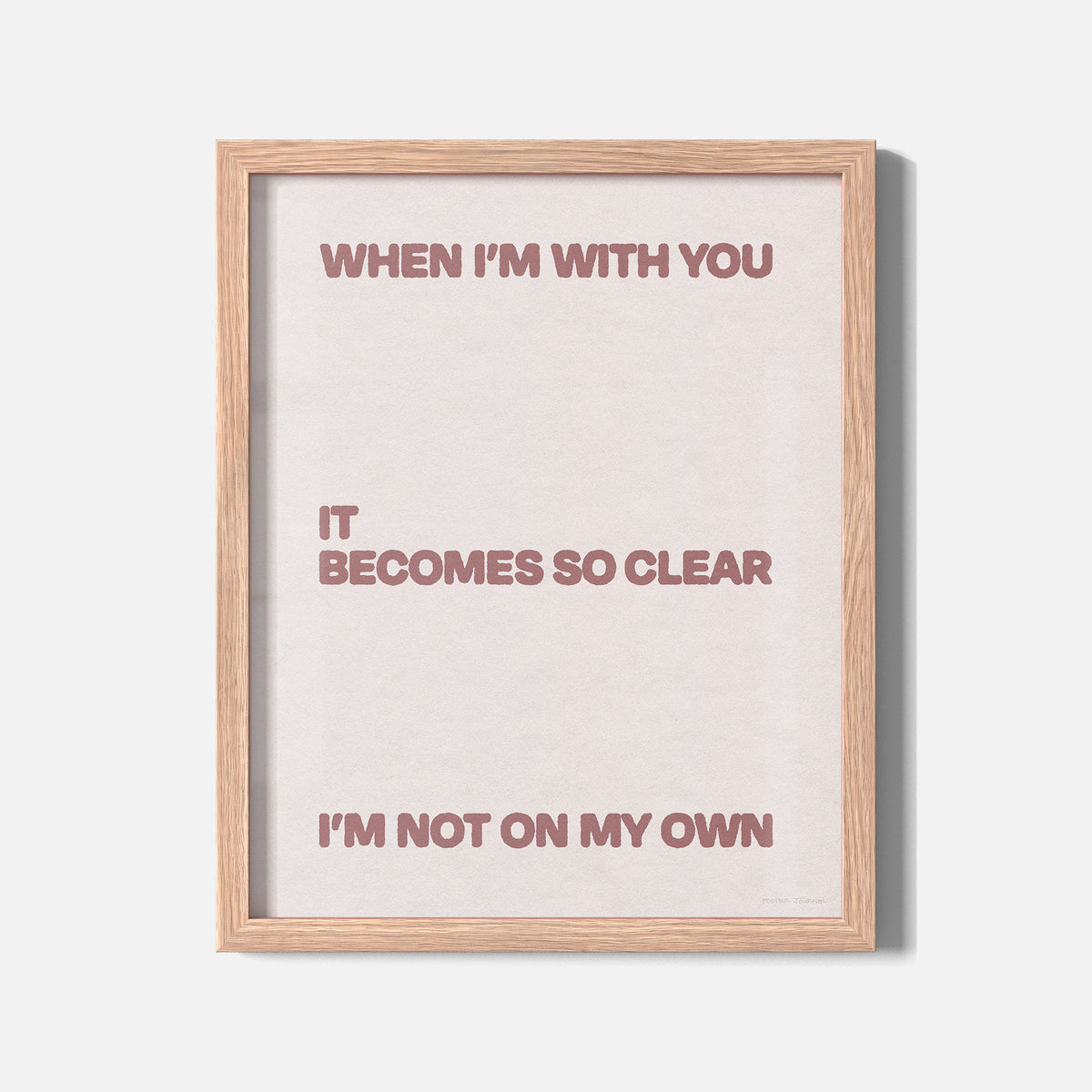 OWN PRINT