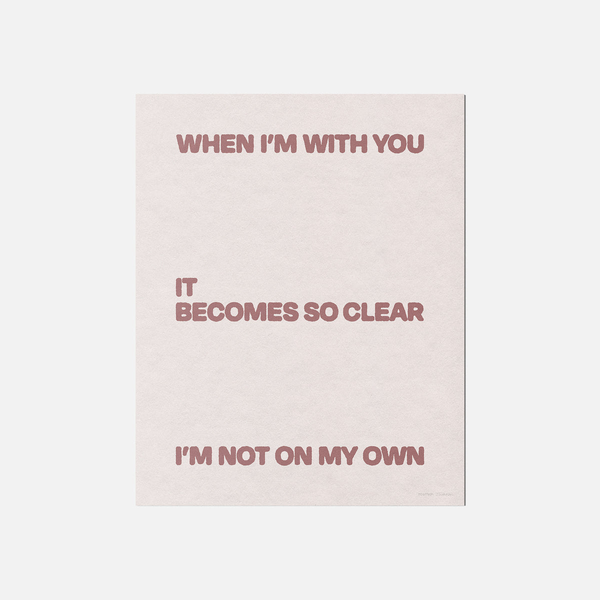 OWN PRINT
