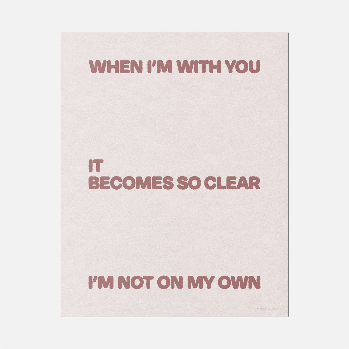 OWN PRINT