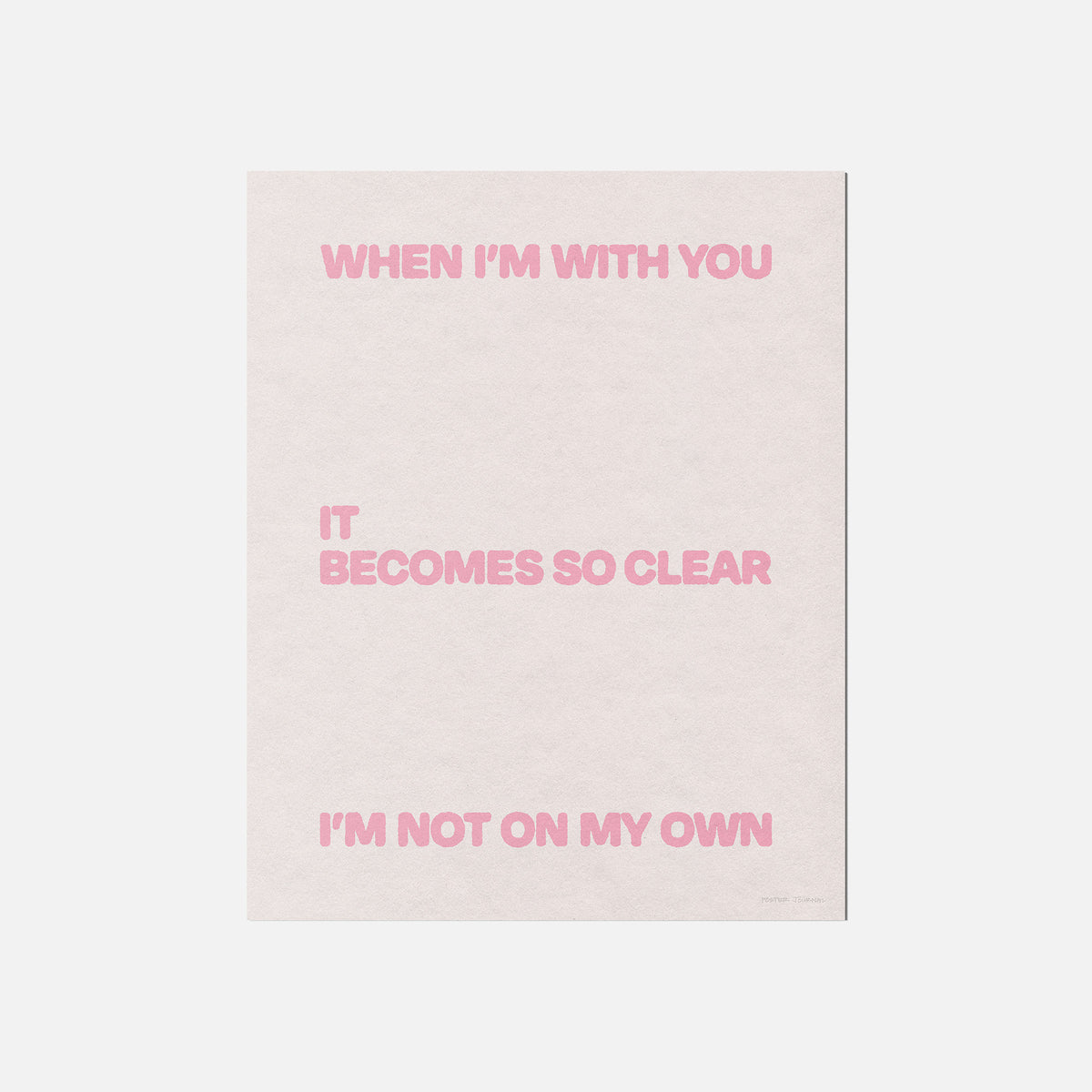 OWN PRINT