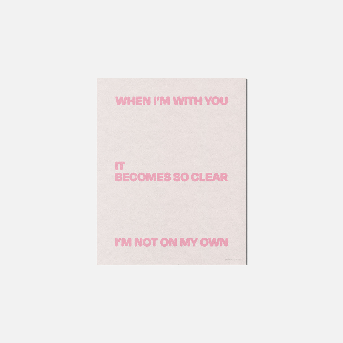OWN PRINT