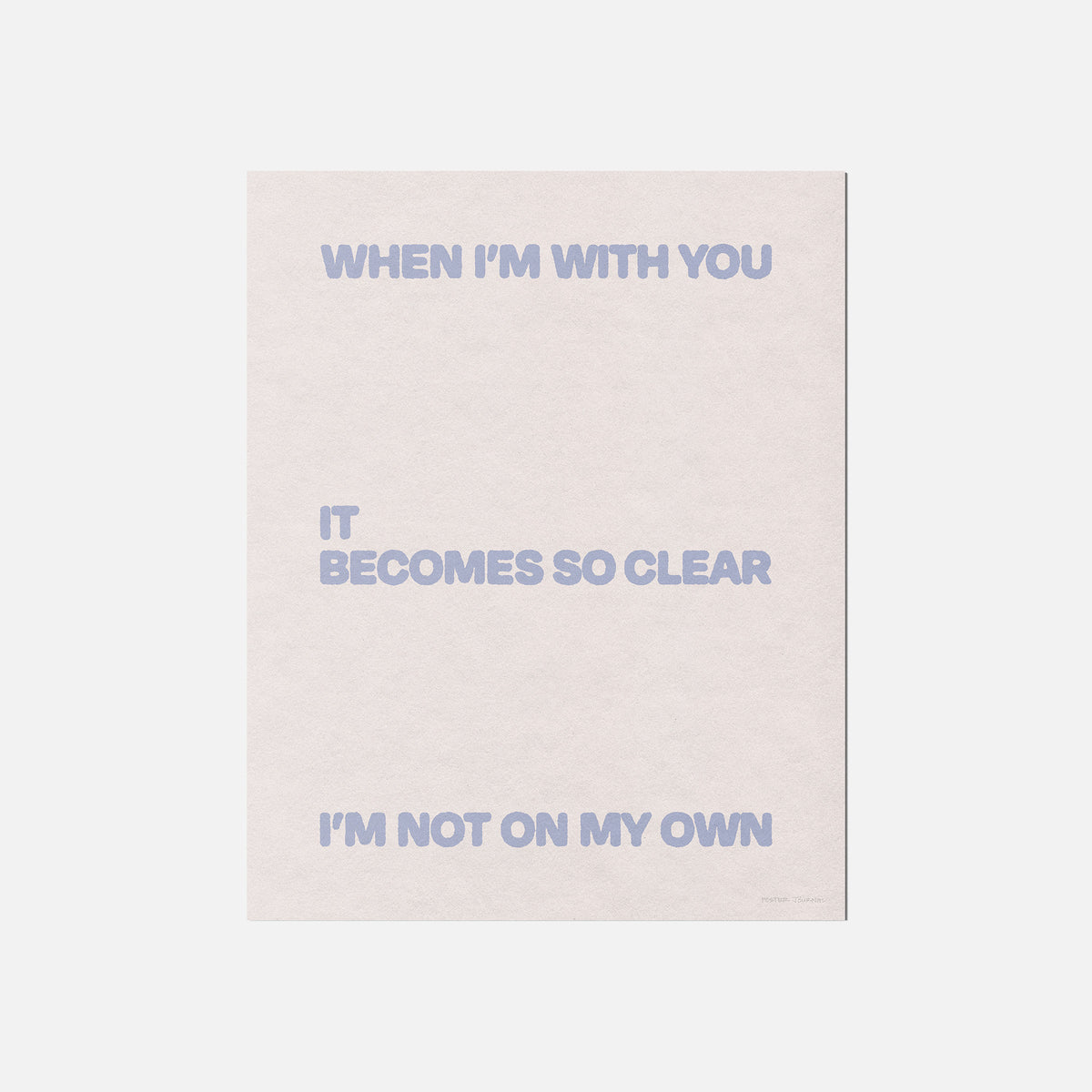 OWN PRINT