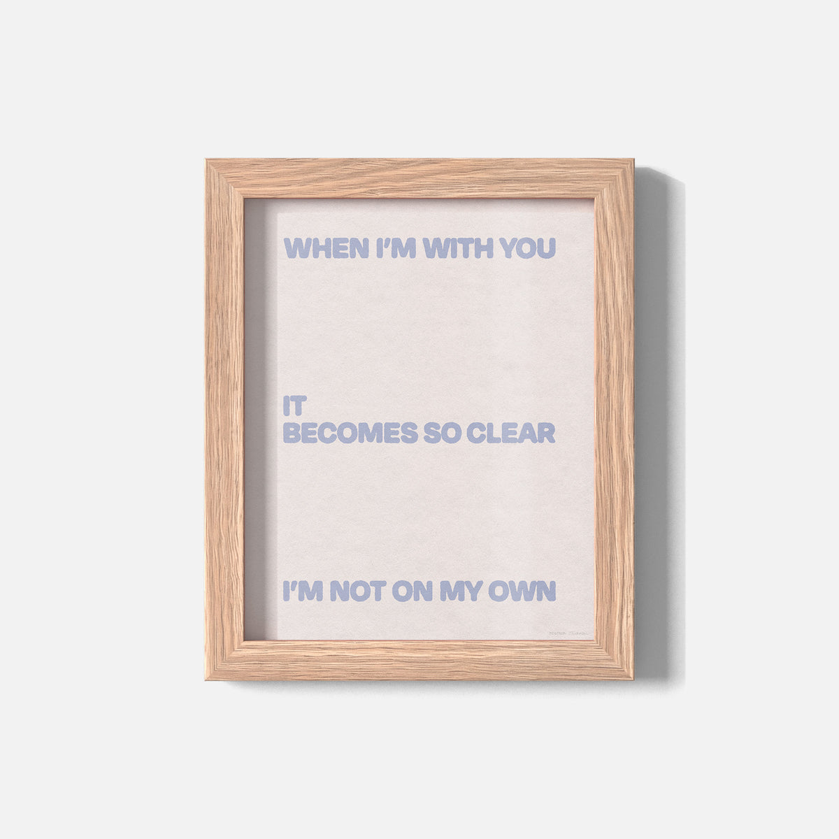 OWN PRINT