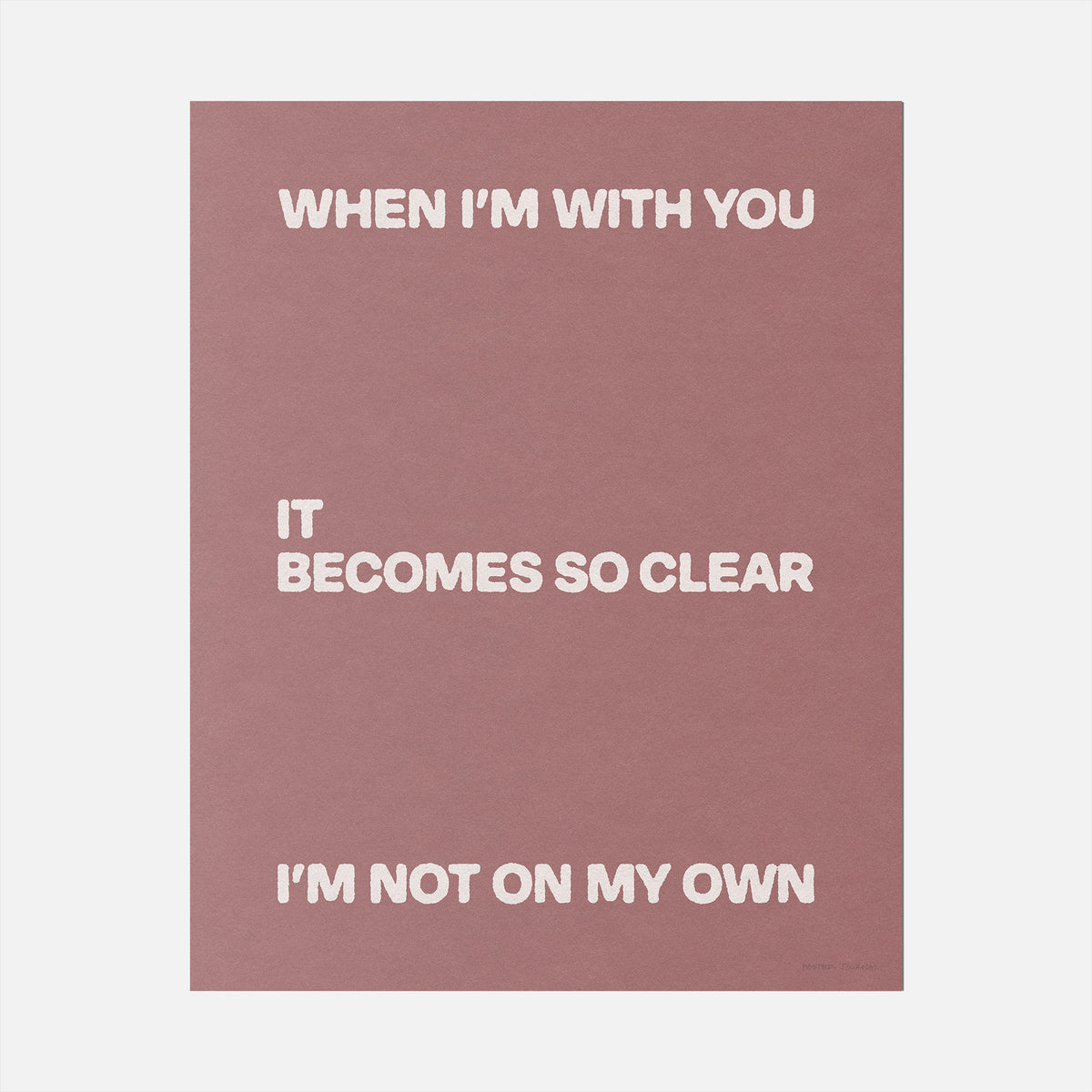OWN PRINT