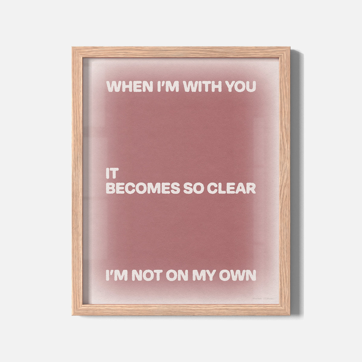 OWN PRINT