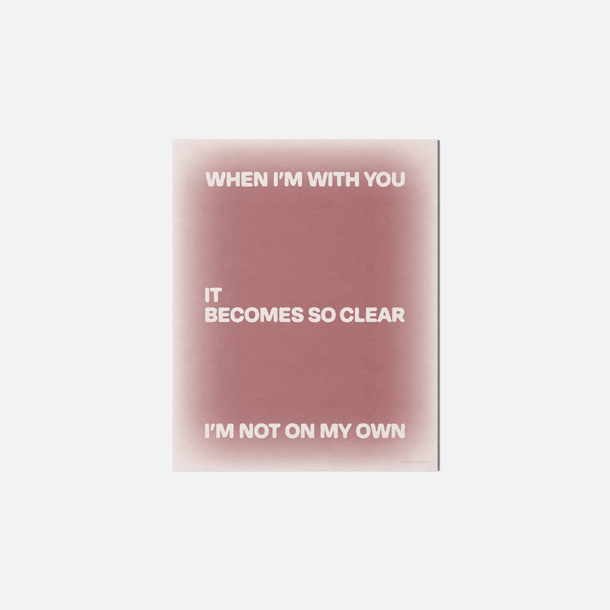 OWN PRINT