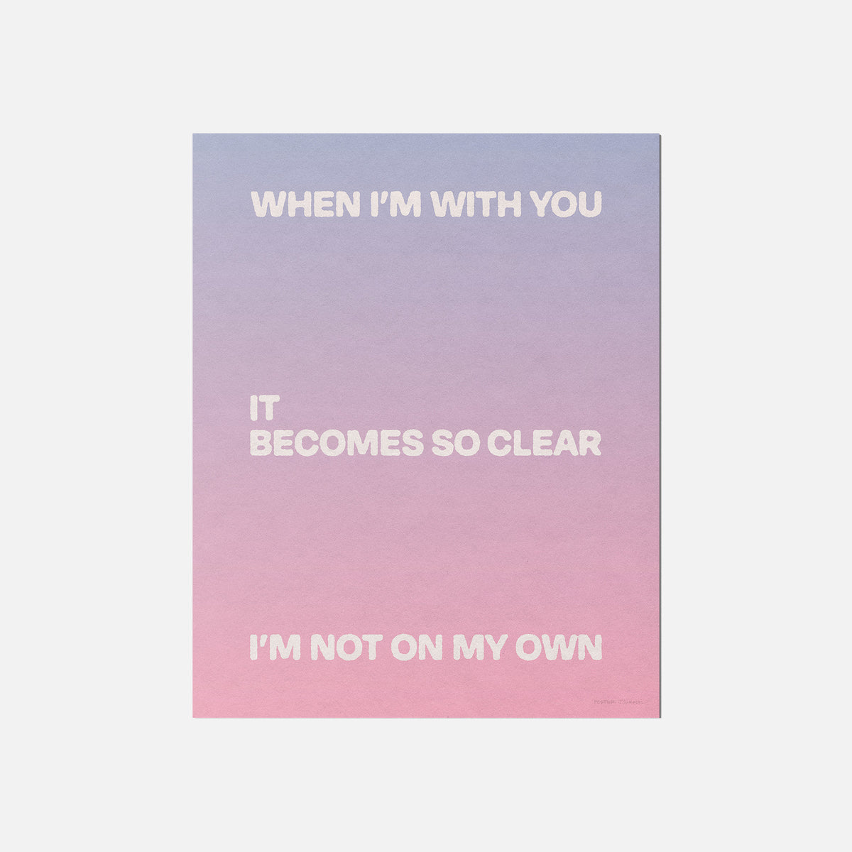 OWN PRINT