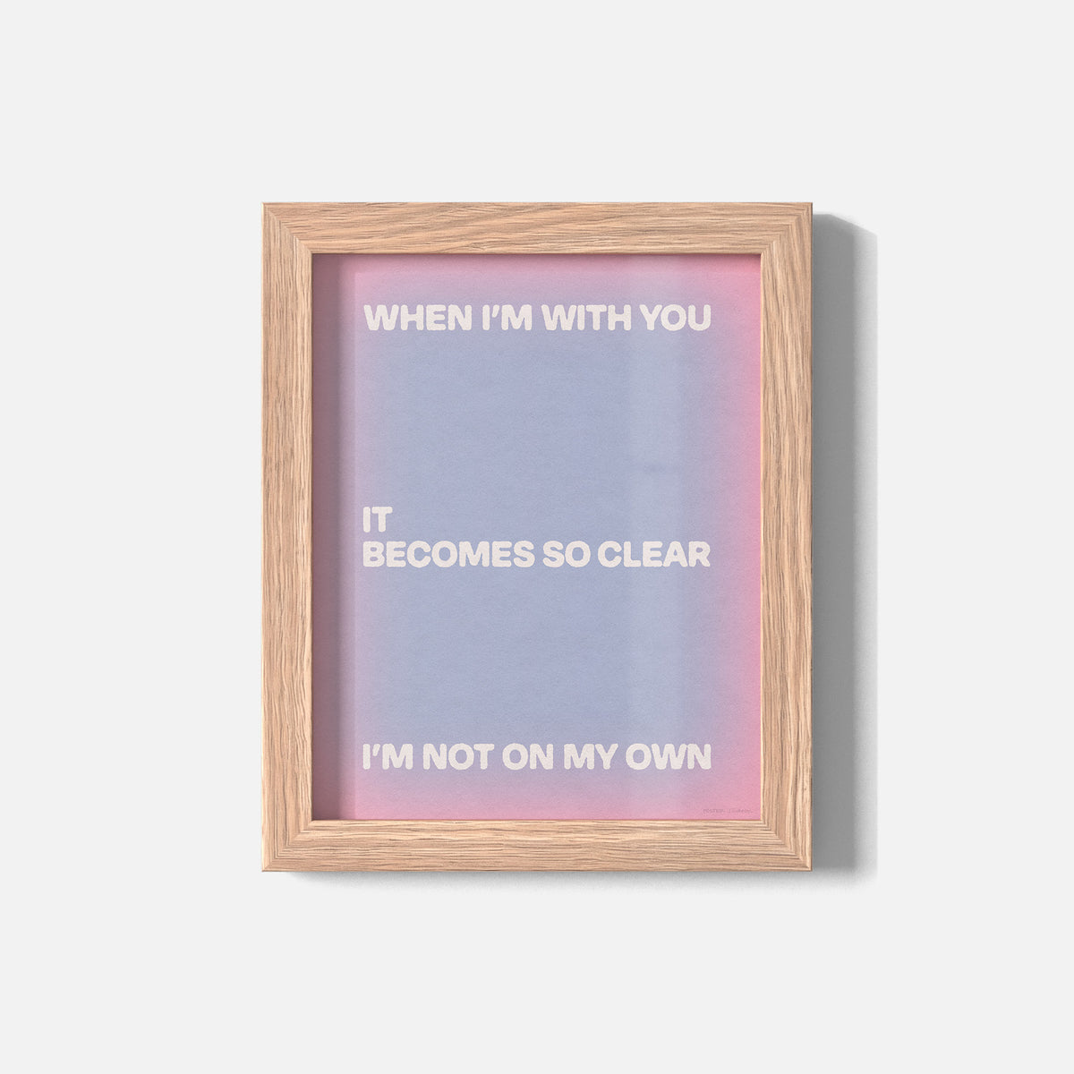 OWN PRINT