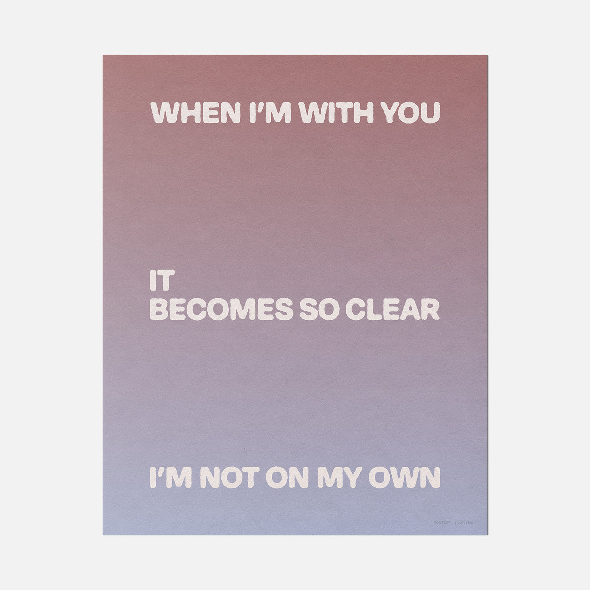 OWN PRINT