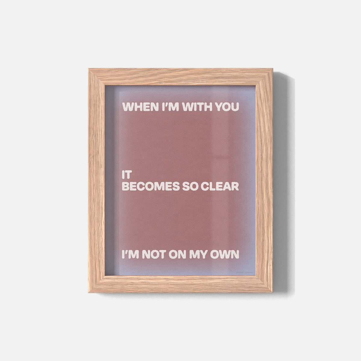 OWN PRINT