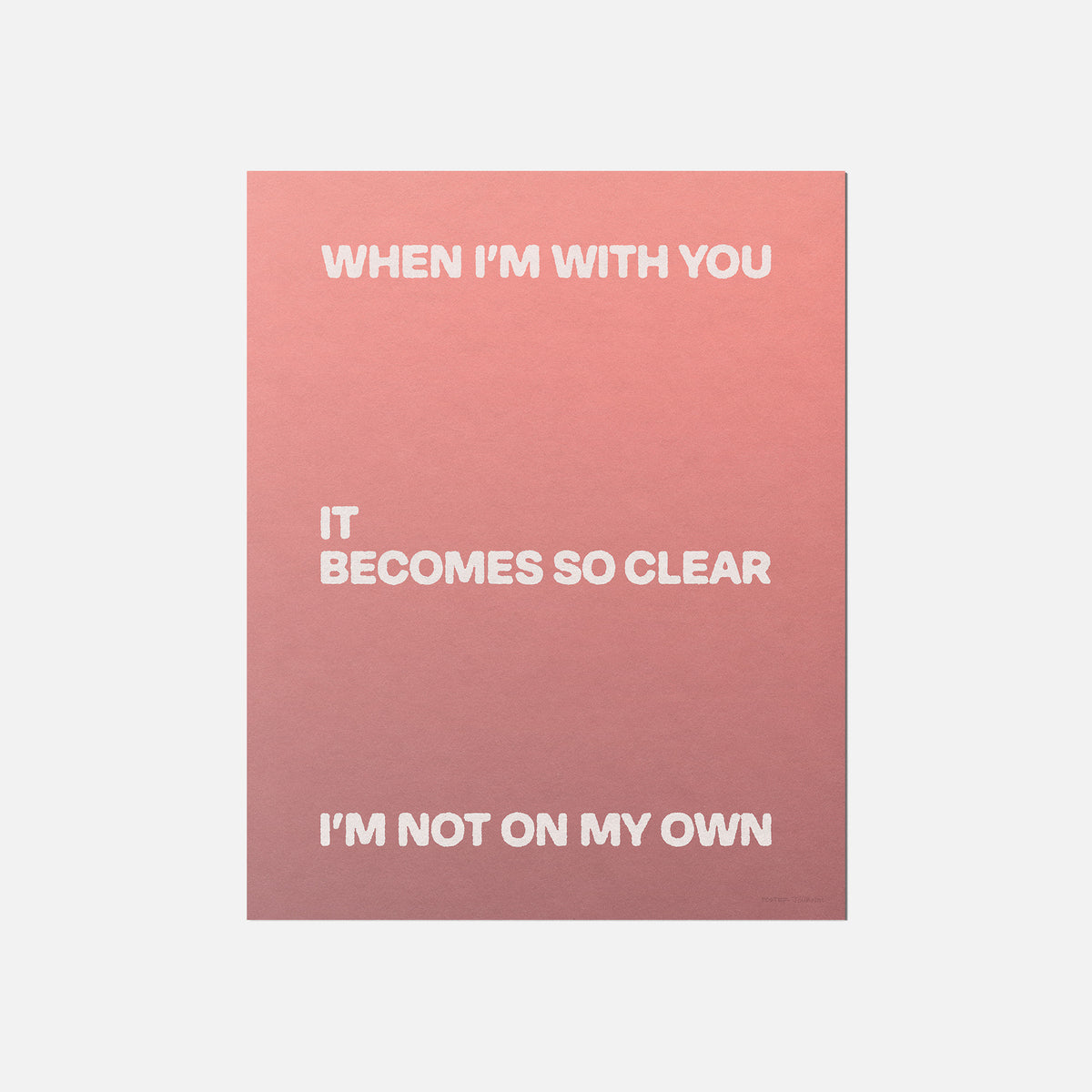 OWN PRINT