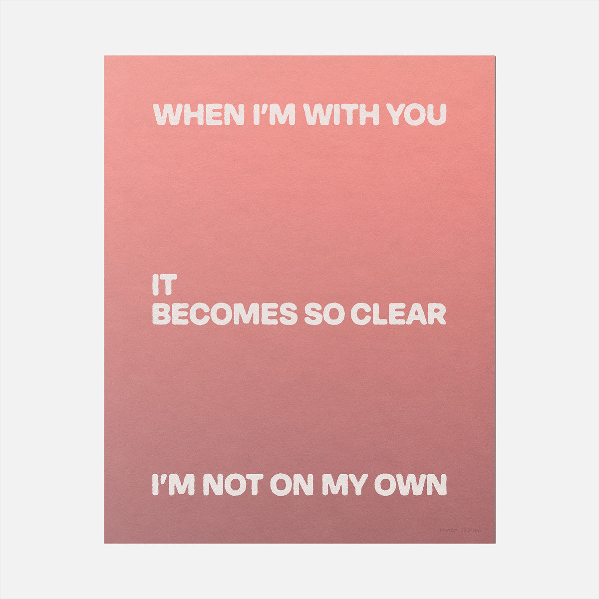OWN PRINT