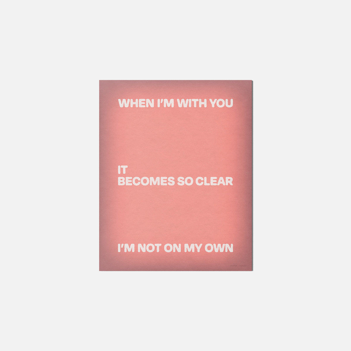 OWN PRINT