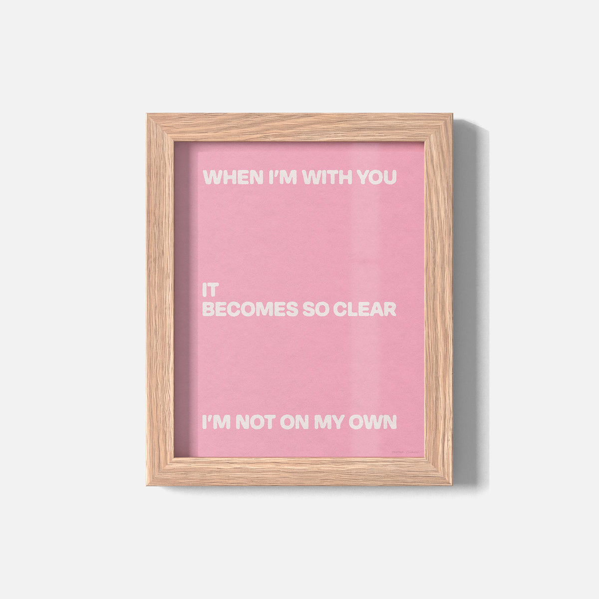 OWN PRINT