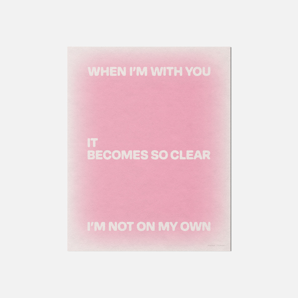 OWN PRINT