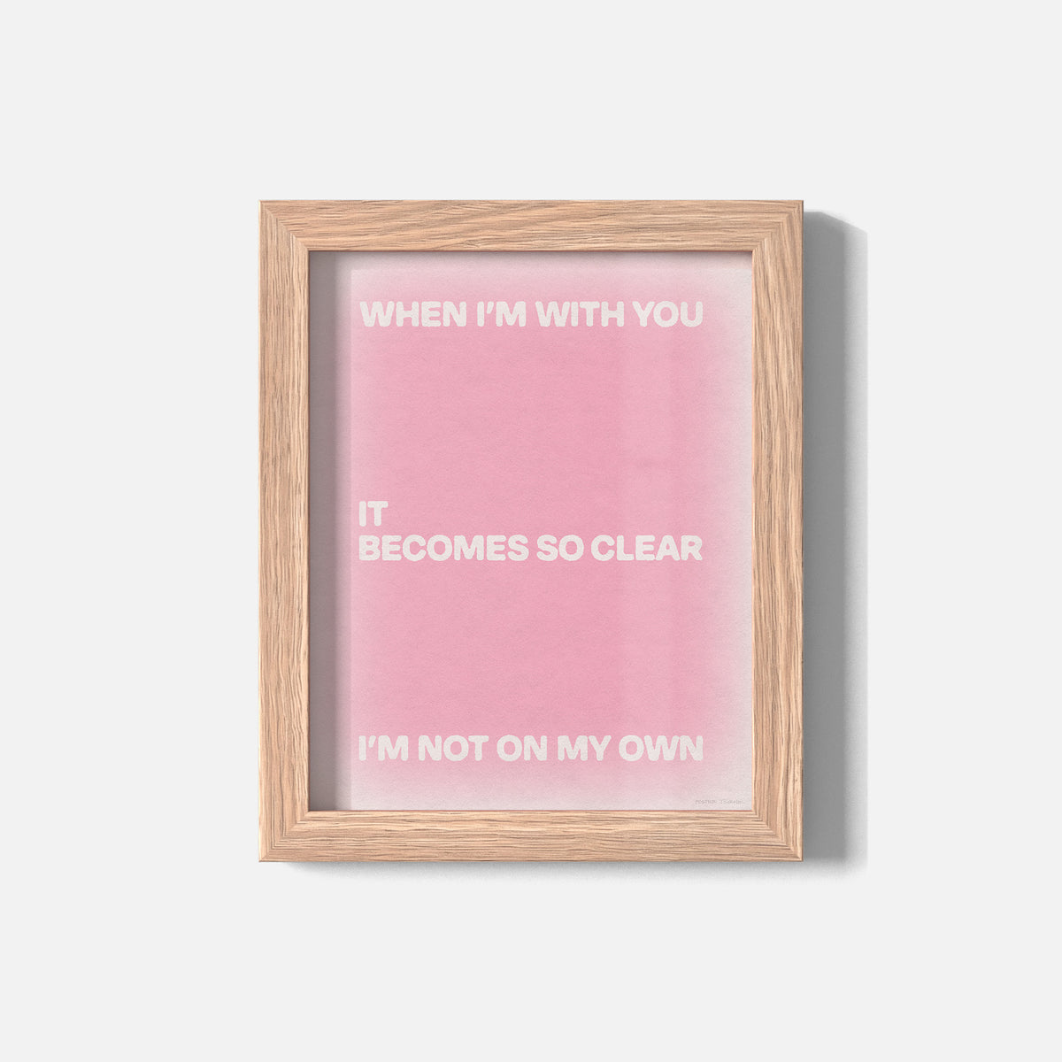 OWN PRINT