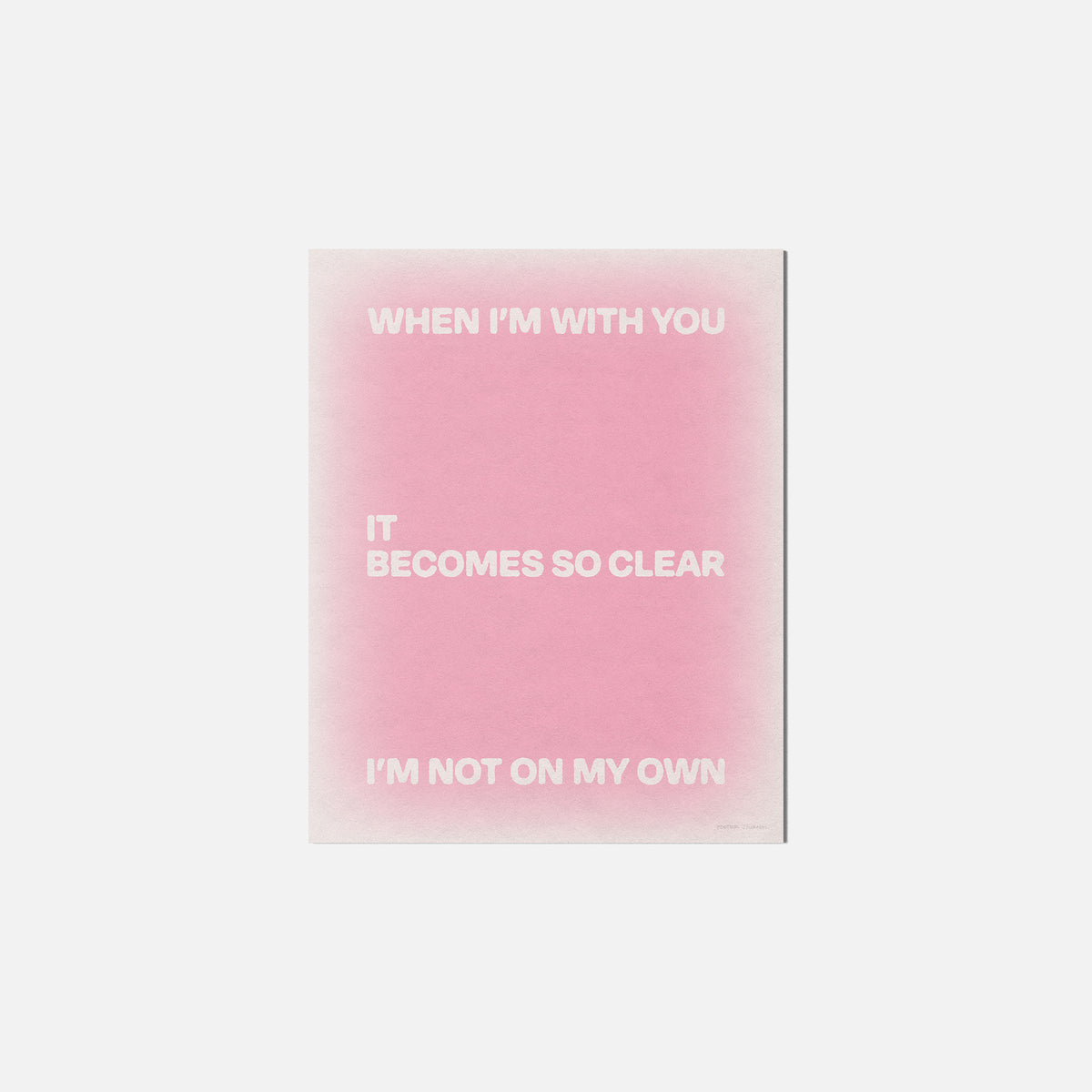 OWN PRINT