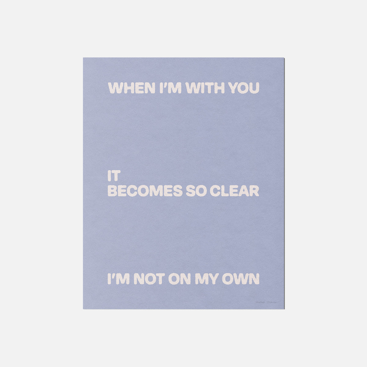 OWN PRINT