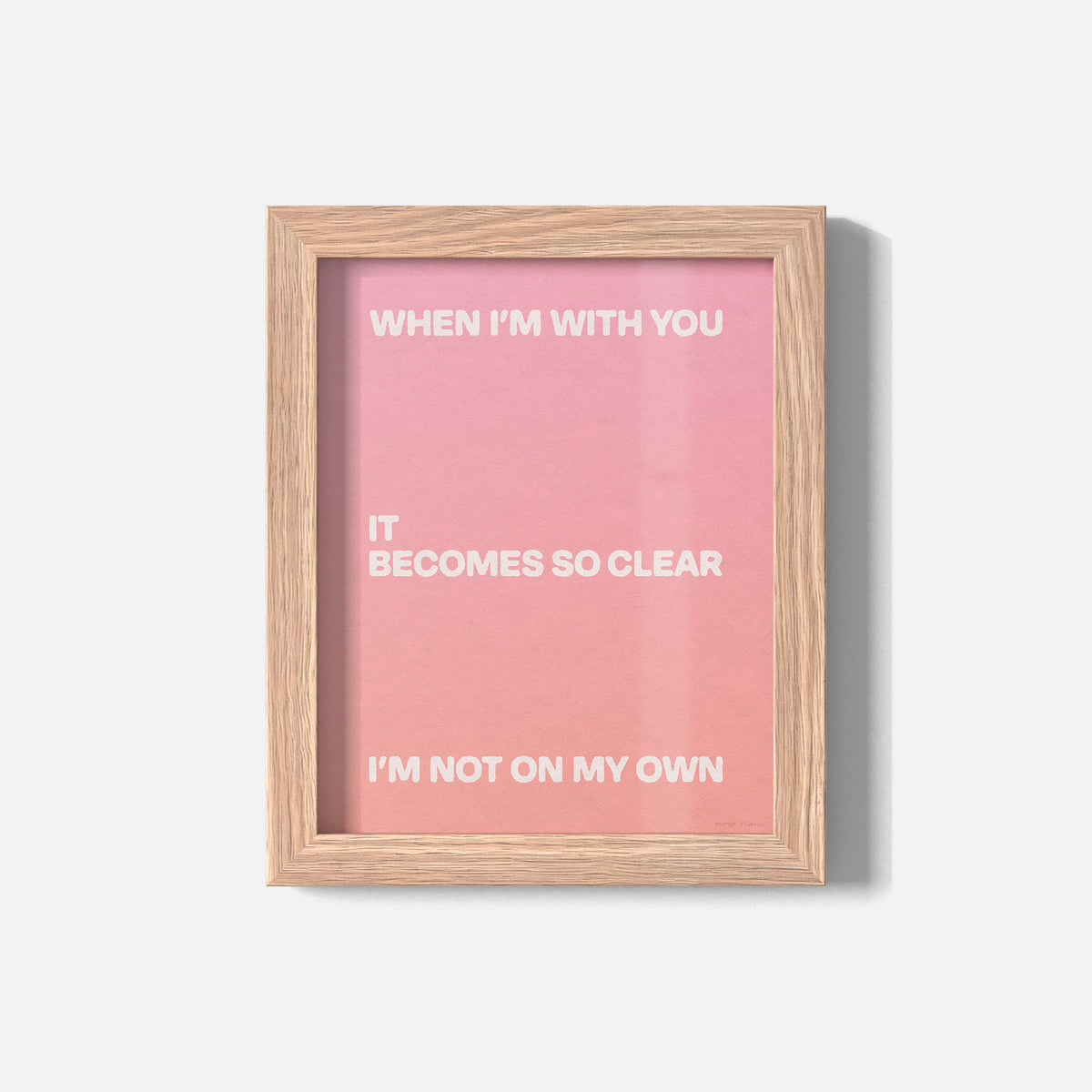 OWN PRINT