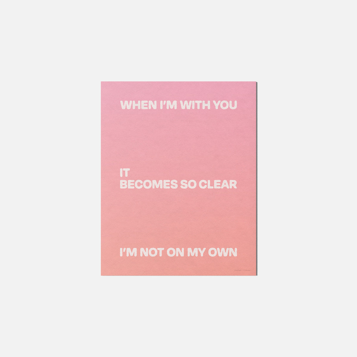 OWN PRINT